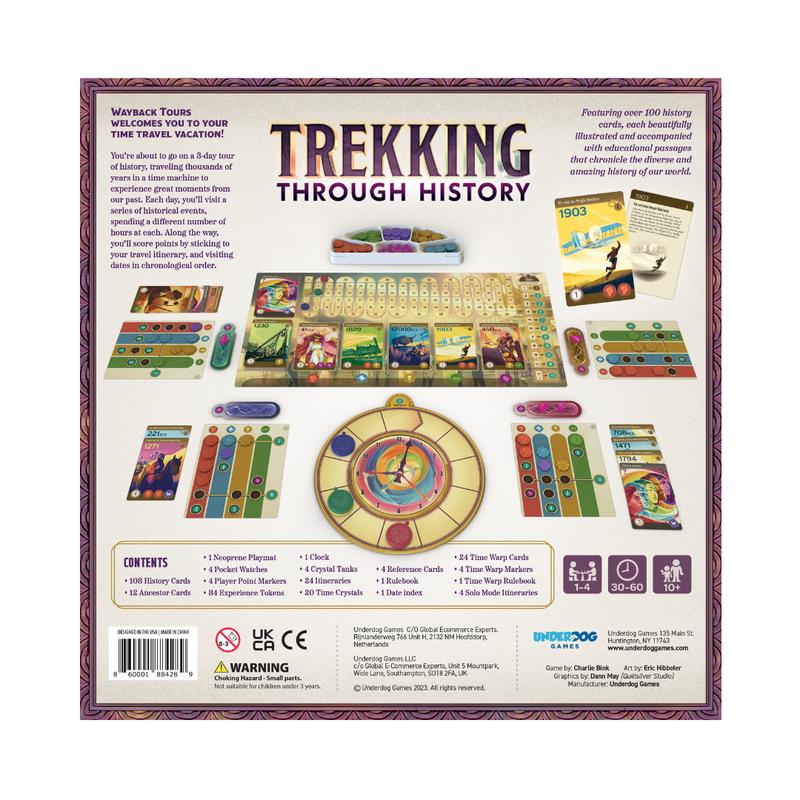 Trekking Through History: The Family Board Game with an Adventure Through Time