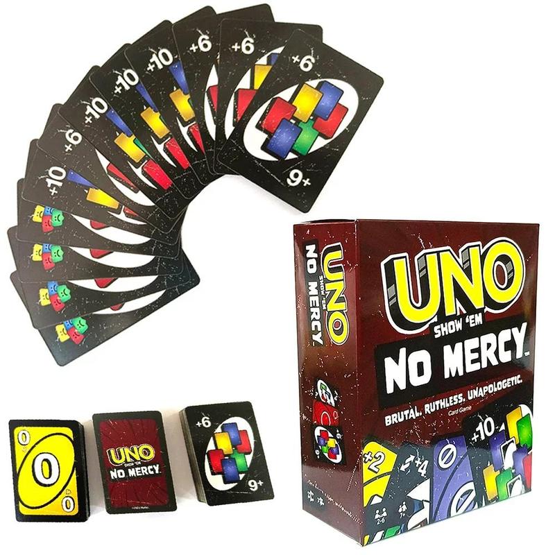 NEW Mattel's UNo Show 'em No Mercy Card Game-Fast Shipping -TikTok