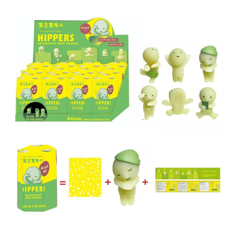 Sonny Angel Smiski Hippers Surprise: Glow-in-Dark Mini Dolls! ?