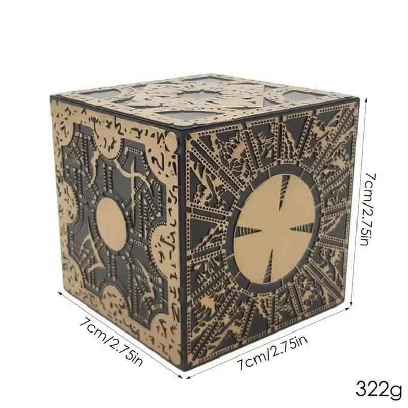 Movable Geometric Rubik's Cube Jigsaw Puzzle Hell Box Rotating Disassembly Model Toy