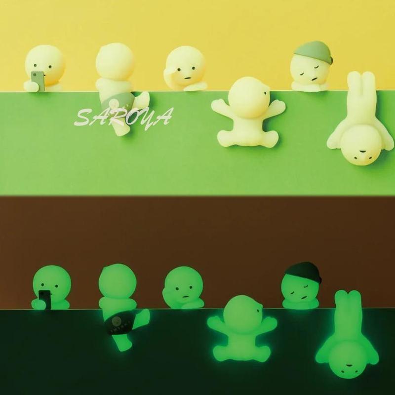 Sonny Angel Smiski Hippers Surprise: Glow-in-Dark Mini Dolls! ?