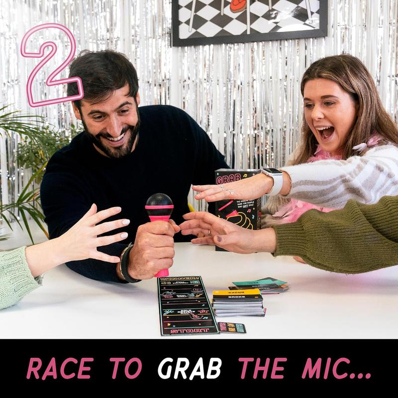 Grab The Mic - The Party Game For People Who Can't Sing!