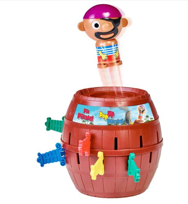 TOMY Pop Up Pirate Board Game - Swashbuckling Kids Games for Family Game Night - Kids Activities and Pirate Accessories - Family Board Games for Kids Ages 4 and Up