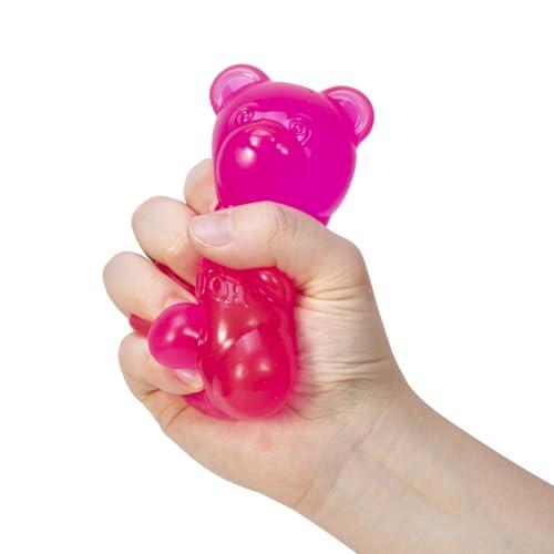 Schylling NeeDoh Gummy Bear - Sensory Fidget Toy with Jelly-Like Filling - 3.5