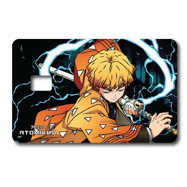 Demon Slayer Zenitsu Credit or Debit Card Skin