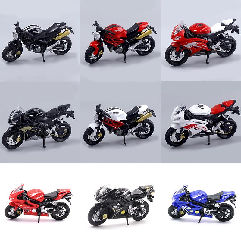 1Pc 1:18 Ducati 696 Static Die Cast Vehicles Collectible Hobbies Motorcycle Model Toys