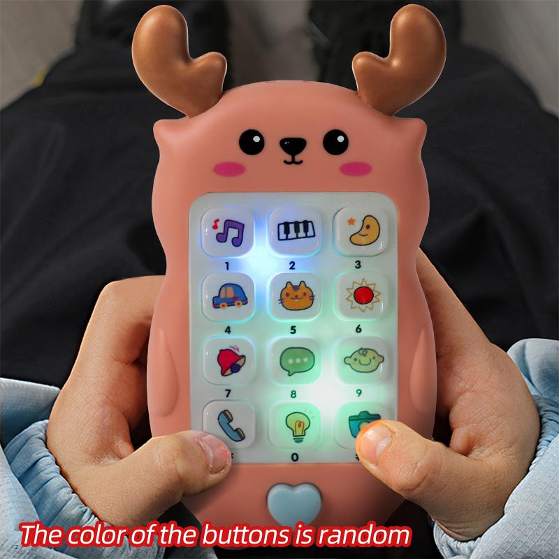 Baby Phone Toys, Teething Voice Music Toys, Early Education Learning Machines, Electronic Children's Gifts, Baby Toys, Christmas, Halloween, Thanksgiving Gifts