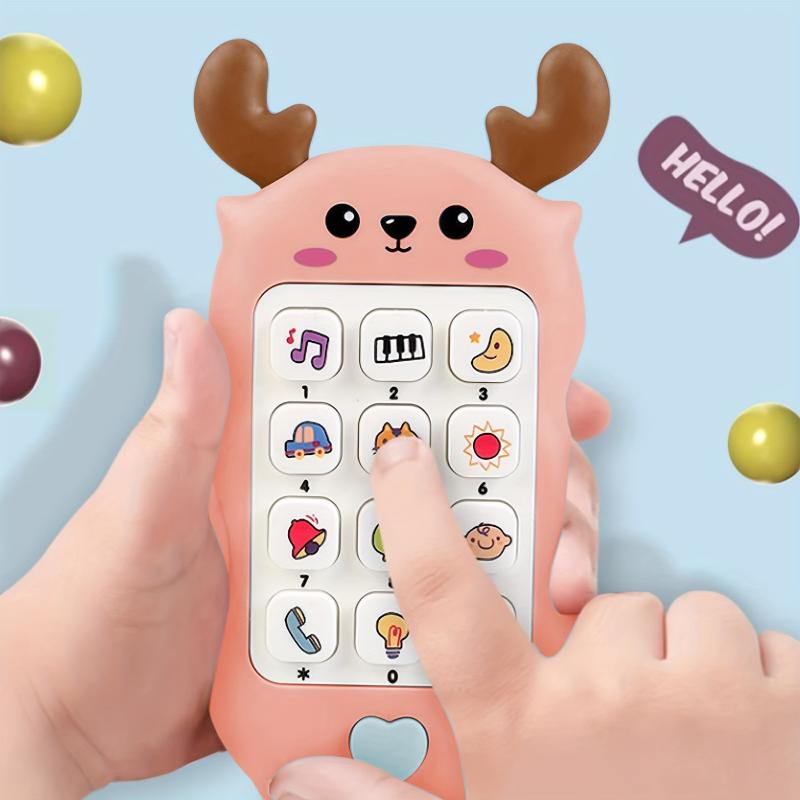 Baby Phone Toys, Teething Voice Music Toys, Early Education Learning Machines, Electronic Children's Gifts, Baby Toys, Christmas, Halloween, Thanksgiving Gifts