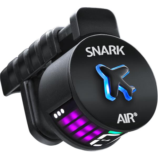 Snark AIR Low Profile Rechargeable Clip-on Tuner for Guitar, Bass, Ukulele, More