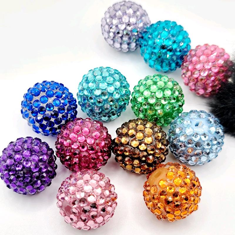 Acrylic Bubble Rhinestone Beads For DIY Jewelry Making Fun Projects