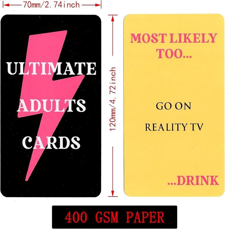 Be-Honest Or Get Drunk Game Card, Adult Drinking Game Card, Fun Naughty Challenges and Dares Card for Game Nights Parties Weekends Away