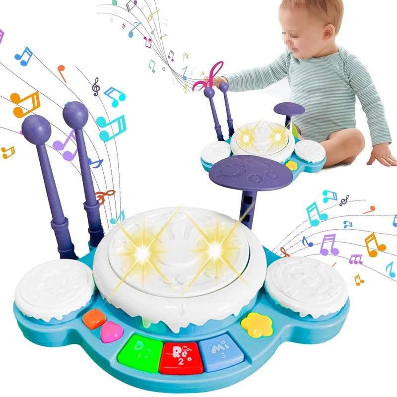 Musical instruments Toy for Kids,  Fun Beating Drums Cymbals Toy, Learning & Education Toys, Parent-child Interaction Toys