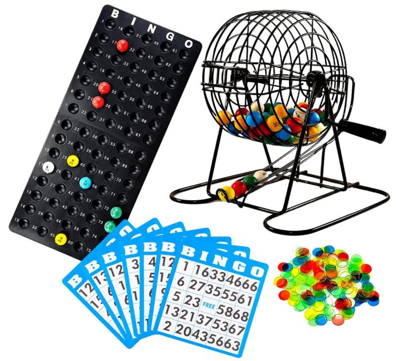 Regal Bingo Deluxe Game Set with 8