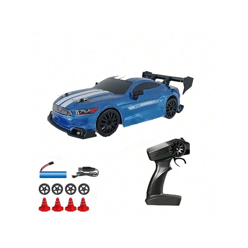 1: 24 Remote Control High-Speed Drift Car, 2.4G Wireless Remote Control Four-Wheel Drive, Christmas, And