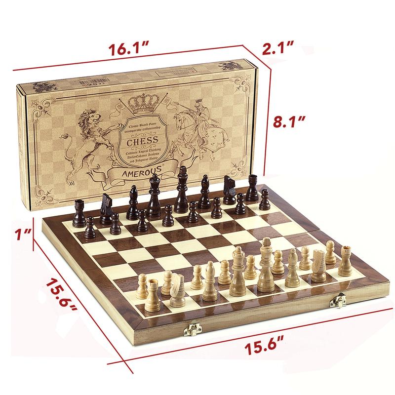 AMEROUS Chess Set, 15