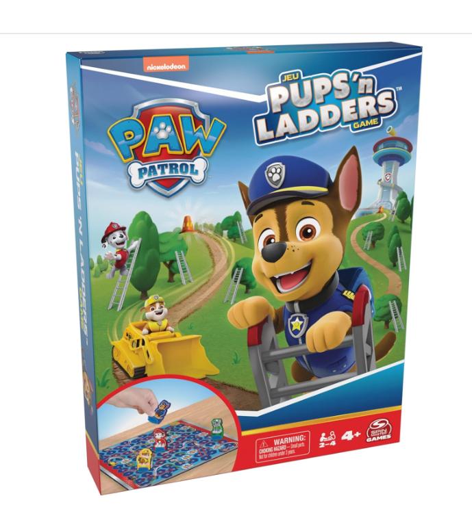 PAW Patrol Pups ‘N Ladders Game, PAW Patrol Toys Toddler Toys Kids Toys, Games for Girls Fun Games Family Games Kids Games, for Preschoolers Ages 4 and up