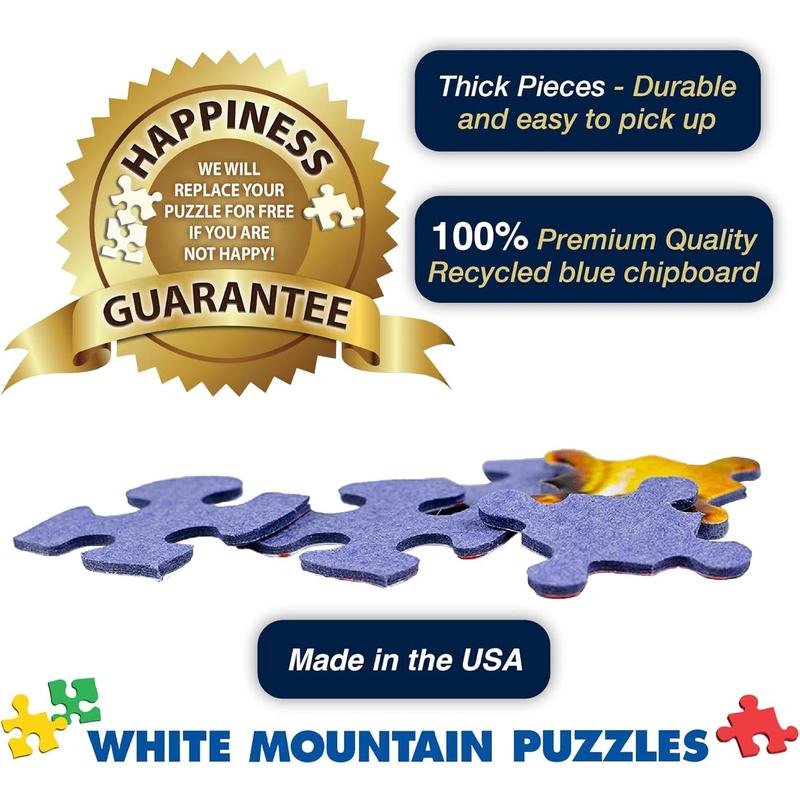 White Mountain Puzzles The Movies - 1000 Piece Jigsaw Puzzle