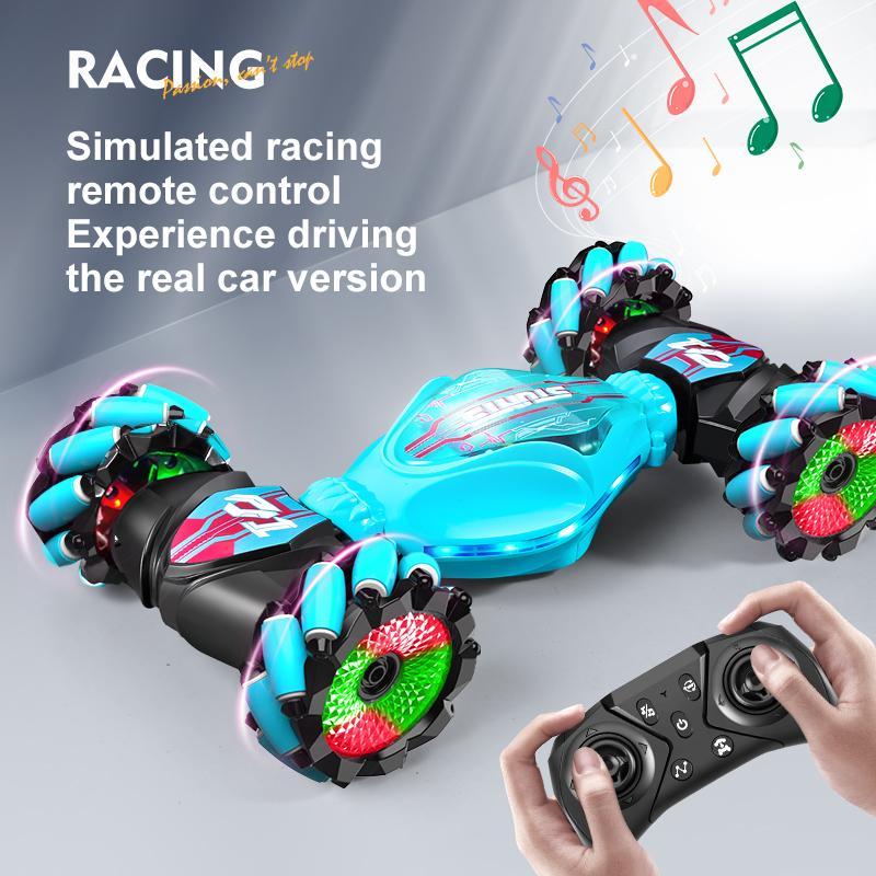 Remote Control Stunt Car with Light, Gesture Sensor Off-road Climbing 4WD Deformation Car, RC Drift Car, Birthday Gift, Holiday Gift