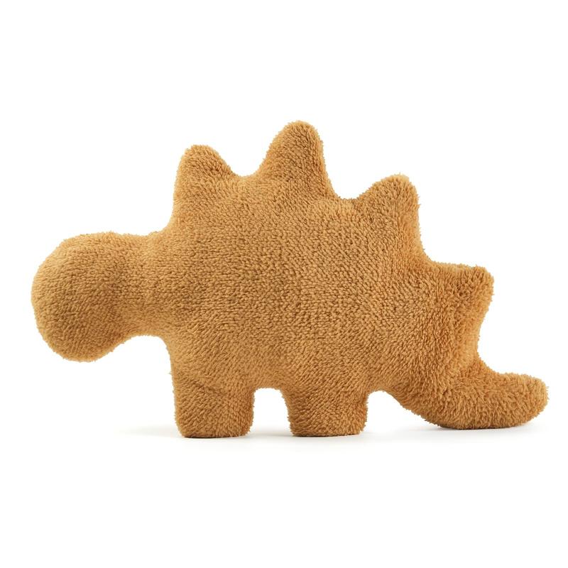 Dinosaur Chicken Nugget pillow upgrade super soft dinosaur plush, gold nugget shape room decoration, dinosaur lovers, dinosaur themed party decoration Christmas gift holiday gift