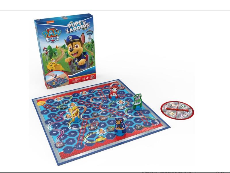 PAW Patrol Pups ‘N Ladders Game, PAW Patrol Toys Toddler Toys Kids Toys, Games for Girls Fun Games Family Games Kids Games, for Preschoolers Ages 4 and up