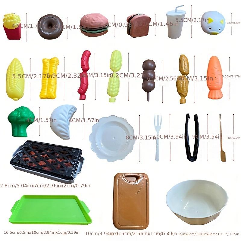 Includes Pots And Pans Kitchen Toys Accessories For Kids, Pretend Cooking Game Set, Cookware Toys, Game Food Set, Toys Vegetables For Christmas, Halloween, Thanksgiving Gifts