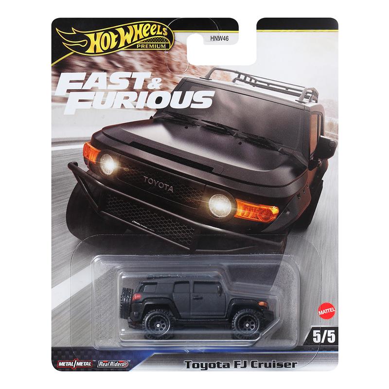 Fast & Furious 2024 Set D - 5 CAR SET, 1:64 Scale, Diecast Model Car