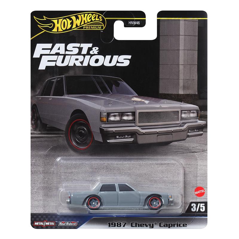 Fast & Furious 2024 Set D - 5 CAR SET, 1:64 Scale, Diecast Model Car