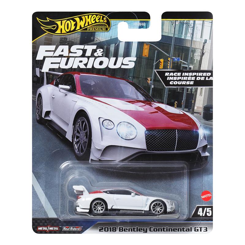 Fast & Furious 2024 Set D - 5 CAR SET, 1:64 Scale, Diecast Model Car