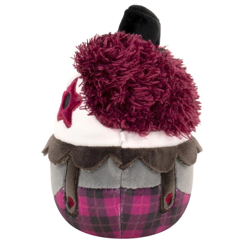 Squishmallows Ofelia, the Red and Black Goth Clown; 5-Inch Select Series