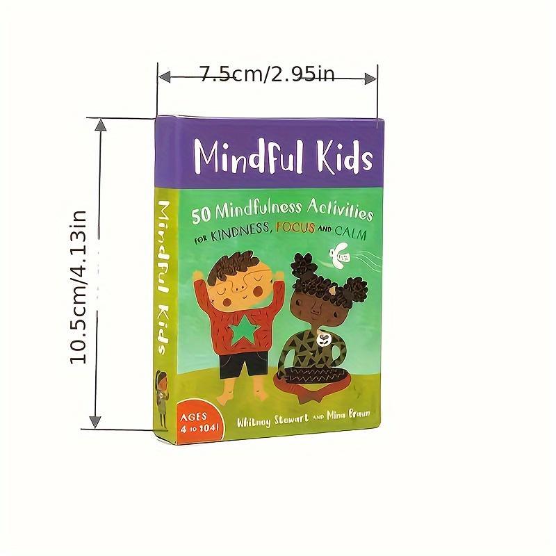 Mindfulness Kids Card Game, 1 Box Mindfulness Kids Card Game, Fun & Interactive Party Activities for Teens & Adults, Office Stationery & Supplies