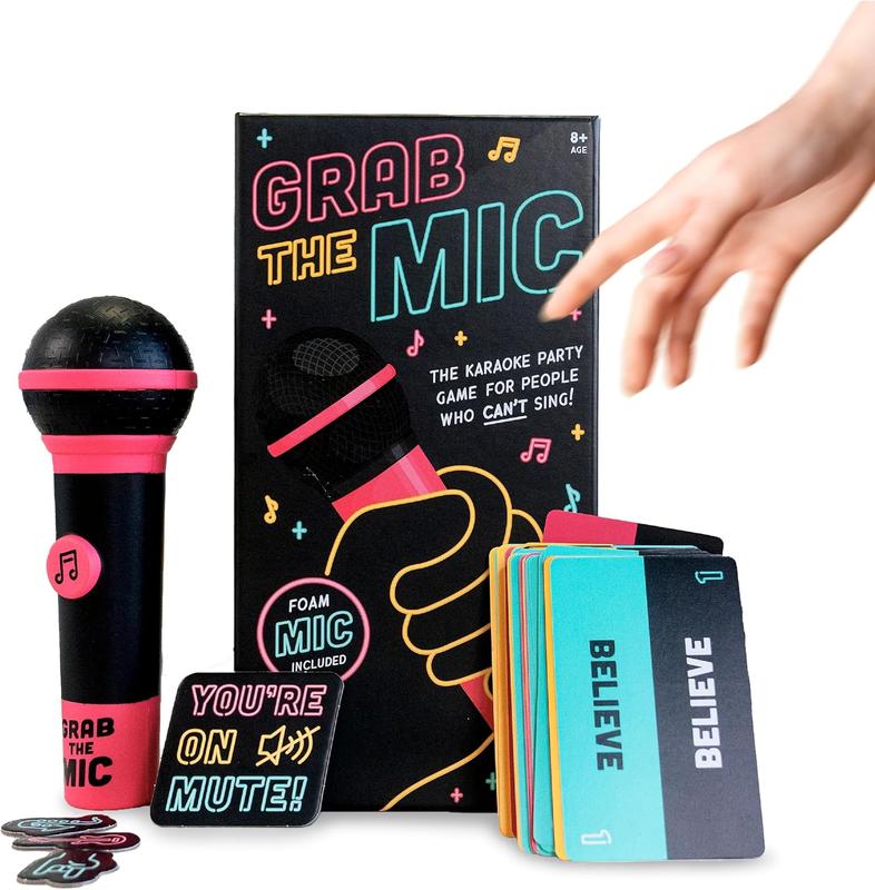 BIG SALE 51% Grab The Mic - The Party Game For People Who Can't Sing!