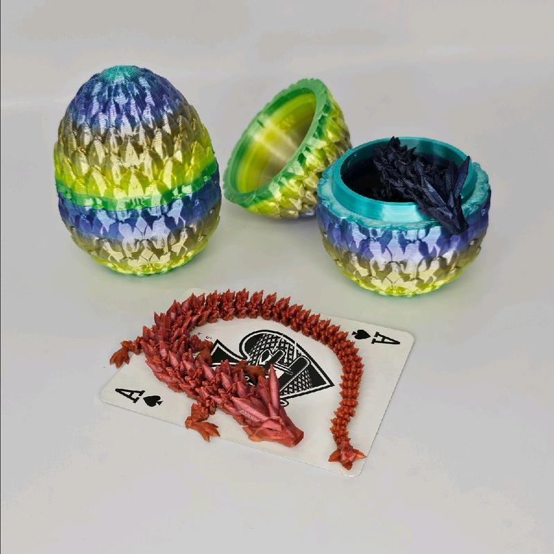 Mini Dragon Surprise- 1 Egg Containing 1 Mini Dragon Fully Flexible