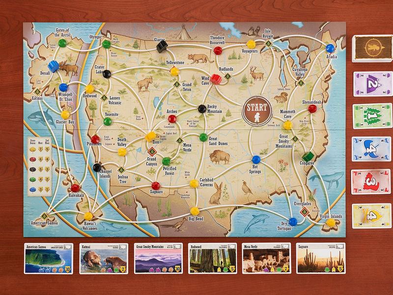 Trekking The National Parks: The Family Board Game (3rd Edition)