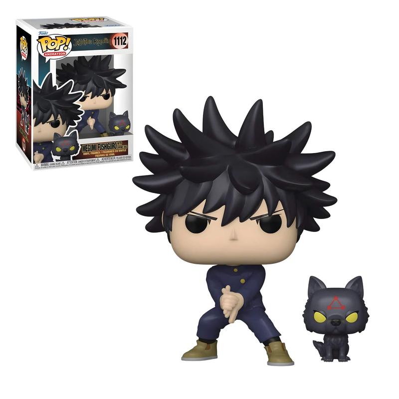 Funko Pop Jujutsu Kaisen Megumi Fushiguro with Divine Dog Vinyl Figure