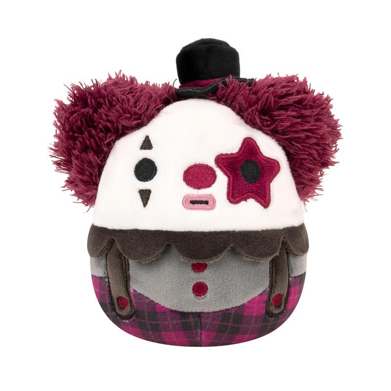 Squishmallows Ofelia, the Red and Black Goth Clown; 5-Inch Select Series