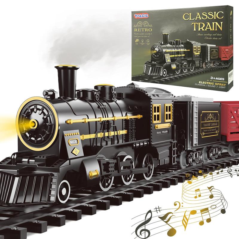 [ Live Only] Retro RC Talent Christmas Remote Control Train, best gift for Christmas