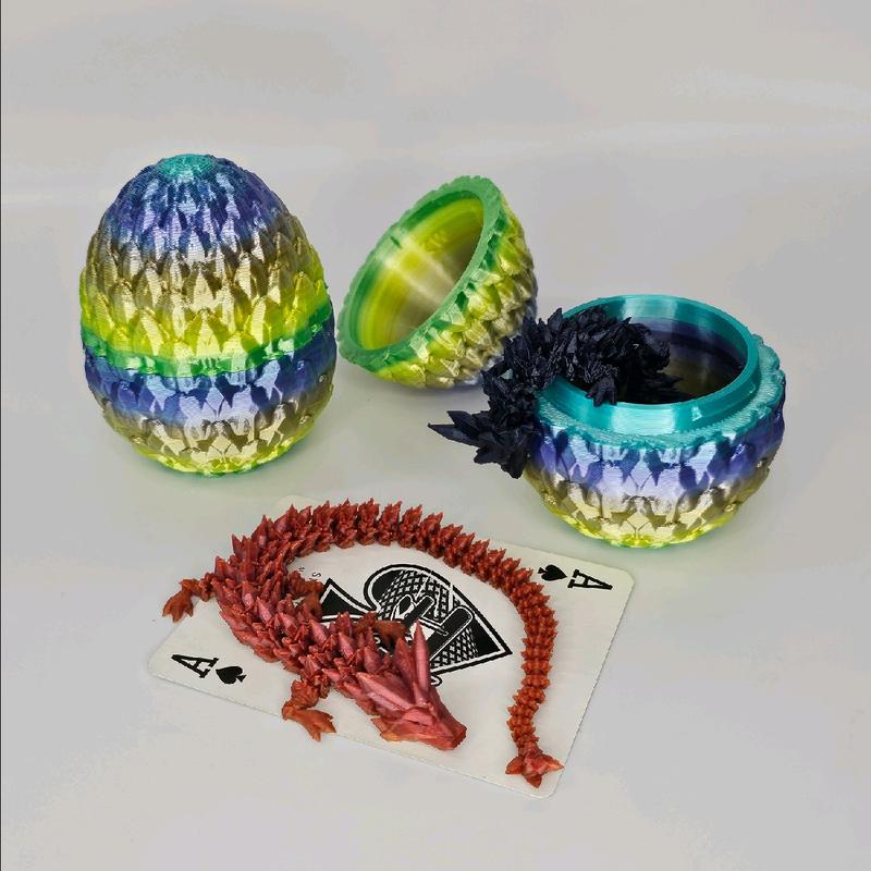 Mini Dragon Surprise- 1 Egg Containing 1 Mini Dragon Fully Flexible