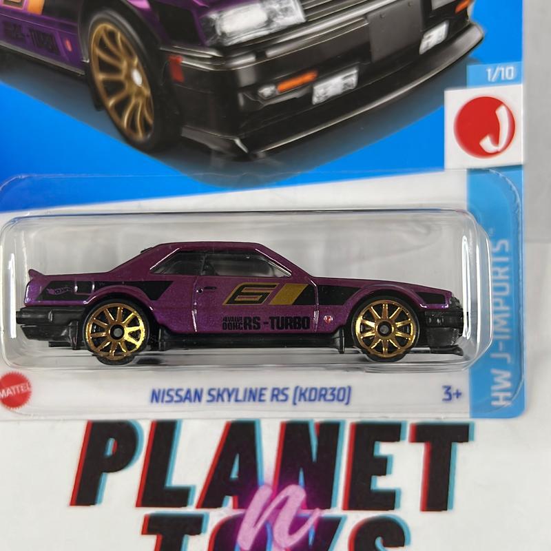 Hot wheels nissan skyline rs [kdr30] diecast car - scale 1:64