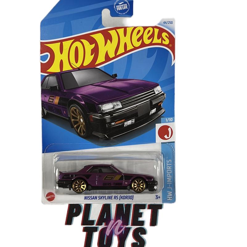 Hot wheels nissan skyline rs [kdr30] diecast car - scale 1:64