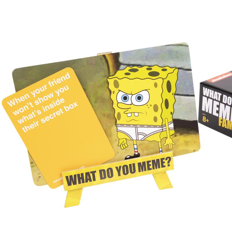 What Do You Meme? SpongeBob Family Edition Card Game - Hilarious Memes for All Ages