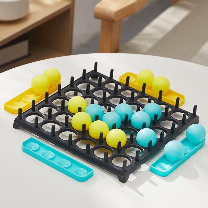 Bounce Ball Game Family Party Games, Jumping Connect Ball Board Games Table Game, Family Bouncing Balls Board Game, 2-4 Palyers Game