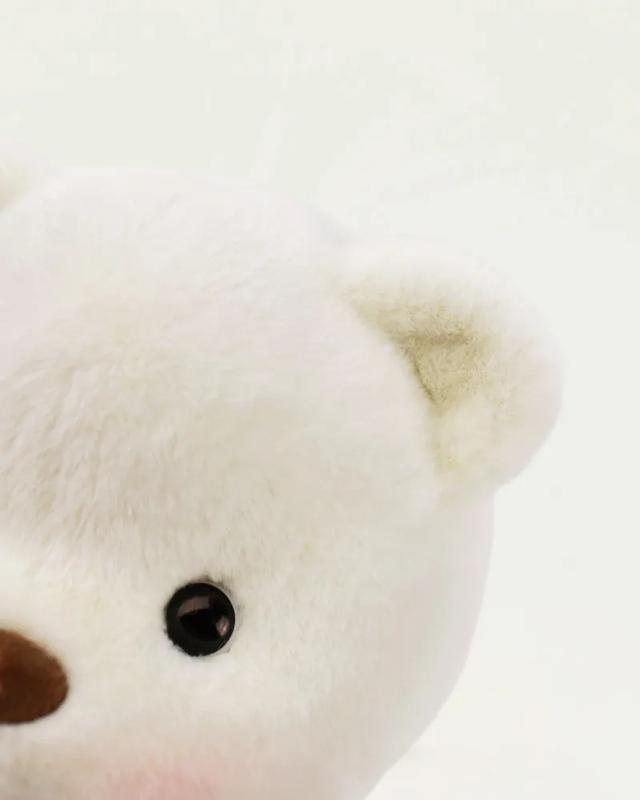 Getahug Winter Cute White Teddy Bear | Handmade Stuffed Animal Gift