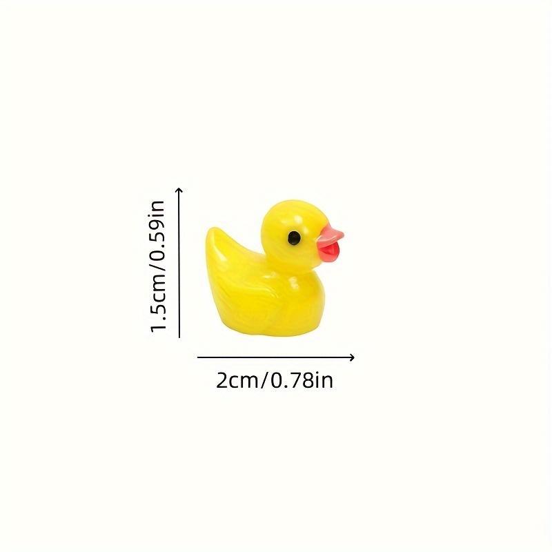 10 50 100PCS Cute Little Yellow Duck DIY Accessories, Gifts, Hanging Ornaments and Decorative Items, Birthday Gifts, Christmas Gifts, Festival Gifts, Stocking Filler