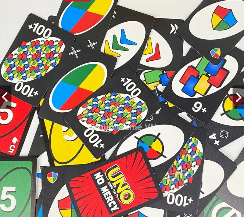 UNO NO MERCY PLUS: UNO version 196 194 card game upgrade for family, UNO +100 Challenging Rules, Premium version new update 2024.