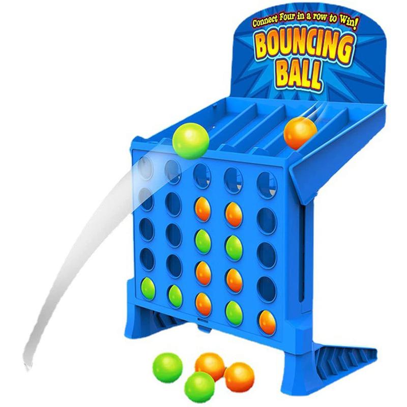 Christmas Bouncing Party Game Bouncing Ball Tabletop Game Set, Interactive Board Game Puzzle Toys, Suitable for Family Travel Outdoor Friends Party Toys - Funny Gifts for Kids