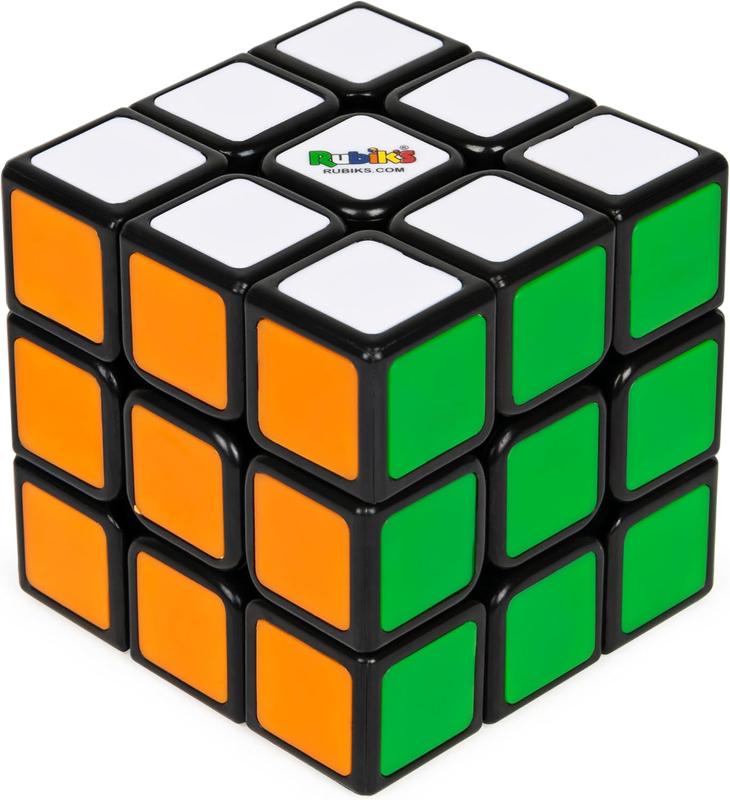 Rubik's Cube 3x3 Puzzle Fidget Toy for Stress Relief and Brain Teasers - Ages 8+