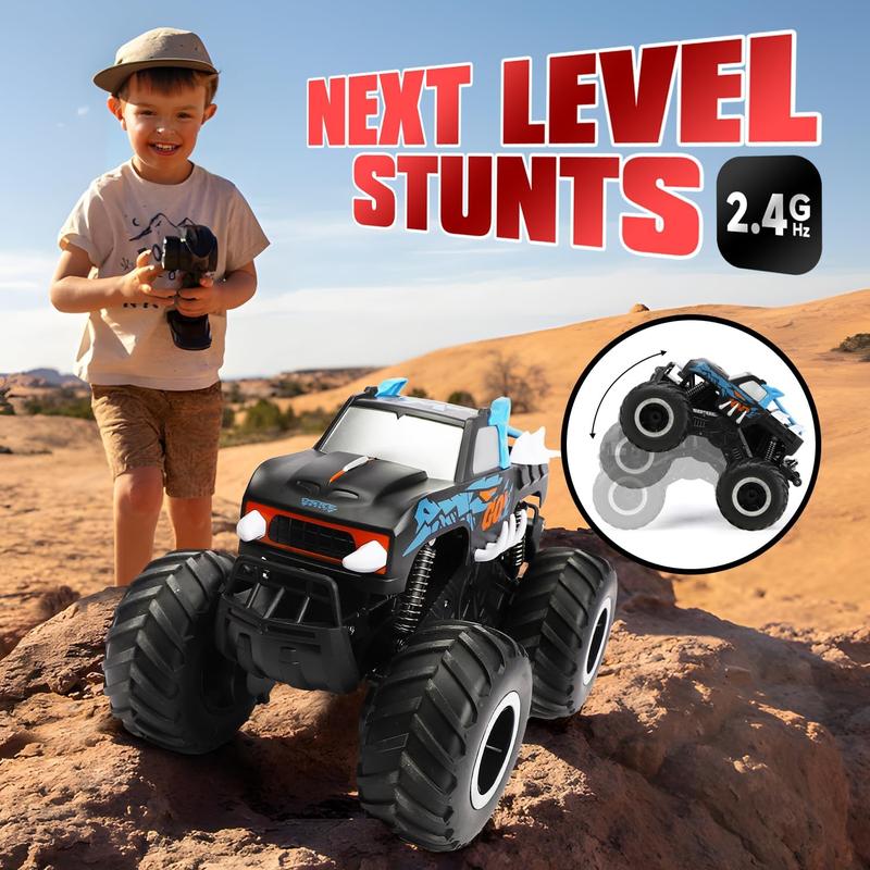 Remote Control Off-road Car, 1 Box 1:16 RC Car Truck Toy, Waterproof All Terrain 4WD Off-road Car, Gifts for Boys & Girls Ages 6+