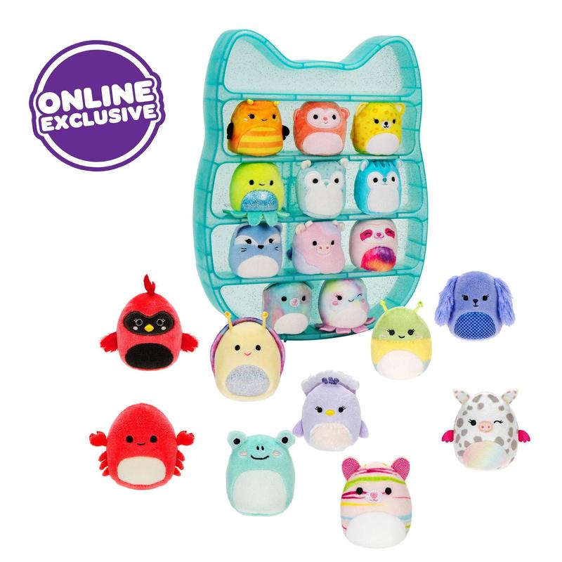 Squishmallows Plush Toy: Squishville Play & Display Storage, 2-inch Squishmallows , 20-pack, Premium Collectible, Christmas Gifts!