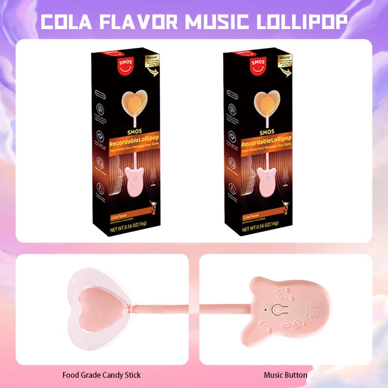 New recordable lollipops, bone-conduction lollipops, perfect forChristmas and Valentine's Day gifts,rechargeable to keep your voice alive