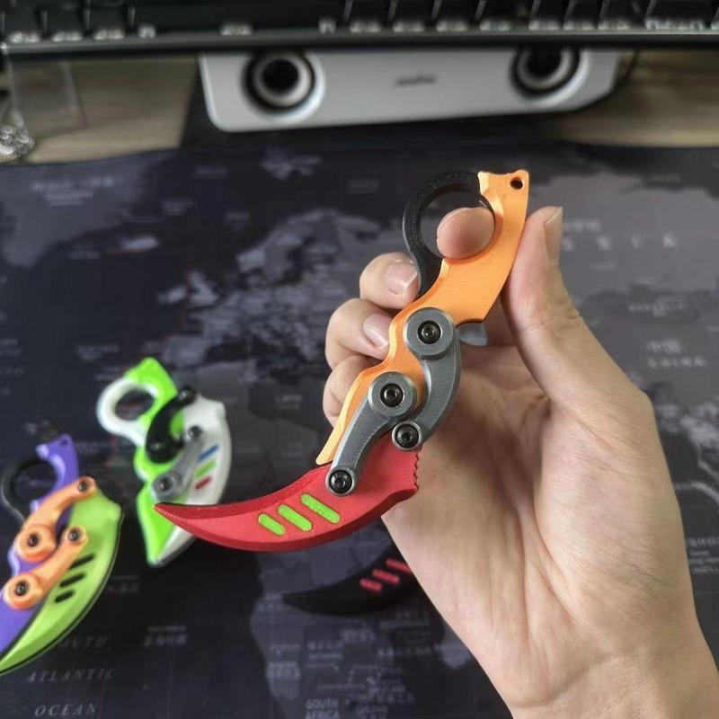 [Built in magnet] 2024 new  Fidget Slider 3D Printed Fidget Toy GadgetNovelty Toy Toys Stress Relief Relax Finger Toy Ring Fingertip TexturedSpinner Flip ASMR ADHD 3+